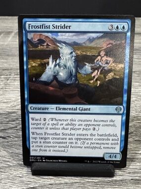 Magic: The Gathering | Dominaria United #051/281: Frostfist Strider (2022)